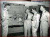 Lezione sul Nike Hercules: da sx cap. Cherici, m.llo Chiesi, serg. Borri
