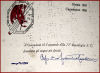 Biglietto di auguri natale 1959 della 72^ Squadriglia