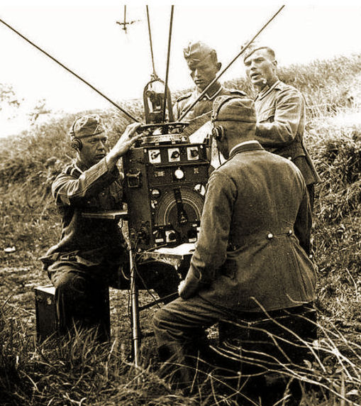 Radiogoniometro tedesco, 2^ Guerra Mondiale