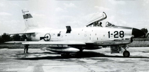 F86K del 1� Stormo COT, Istrana 1957
