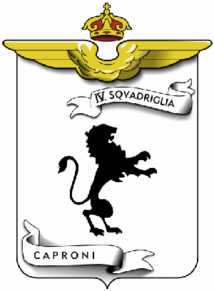 Stemma della 4^ Squadriglia Caproni