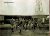 Campo d�aviazione di Cameri. Encomio solenne del Cap. Magg. Martorana, 1. Cap. Ruspi, 2. Sten Retin�, 3. Gabardini, 4. Landini 5. Sten Palli 6. Zanibelli 7. Cap Martorana