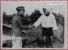 Allievo Amedeo Dino Lonardi, di Castel D'Azzano (Vr), con l'istruttore Serg. Magg. Franz Barbieri, agosto settembre 1938