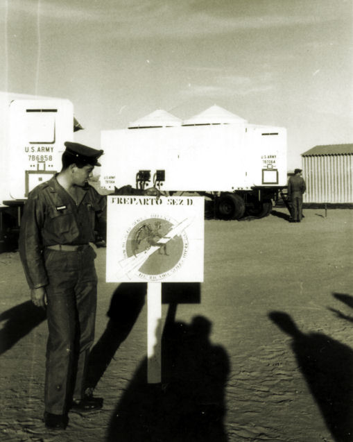 Fort Bliss (Texas) novembre 1958, personale della futura 72^ Squadriglia