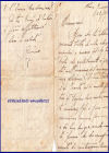 Luigi Ferrari di Verona, lettera del 22 ottobre 1918