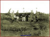 Visita al campo di Cameri degl Ufficiali di artiglieria del reggimento di stanza a Novara Sten Fossa Ten Brunetta. Luglio 1915